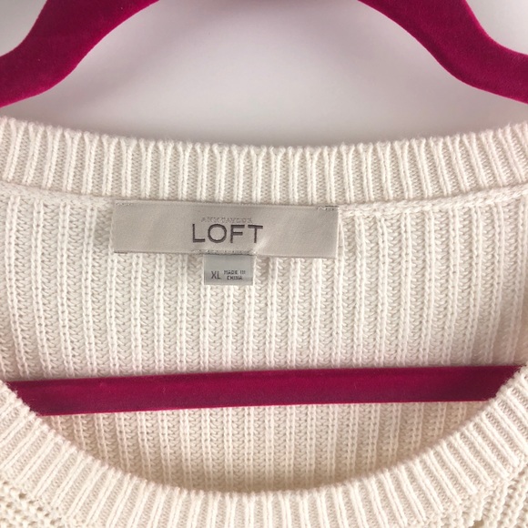 LOFT lana bell sleeve sweater - Picture 6 of 8